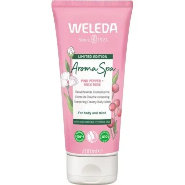 Douchecrème aroma spa pink pepper + rock rose