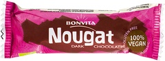 Nougat dark chocolate bar