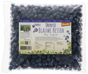 Blauwe-bessen diepvries