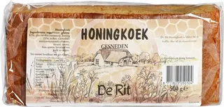 Honingkoek gesneden
