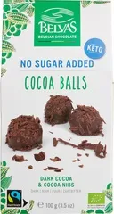 Truffel balletjes cocoa nibs